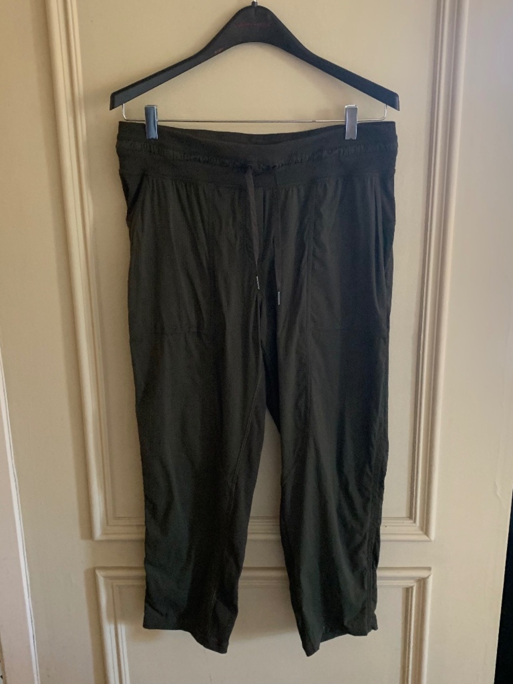 Olive Lululemon Dance Studio Mid-Rise Cropped Pant (10)